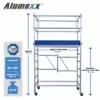 Eco-line rolsteiger module A+ B maximale werkhoogte 4 meter - Afbeelding 2