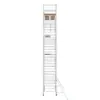 ASC/AluX -  Aluminium rolsteiger smal (75 x 190) werkhoogte 10 meter ZZP - Afbeelding 3