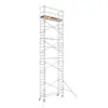 ASC aluminium rolsteiger smal (75 x 250) werkhoogte 10 meter VCA