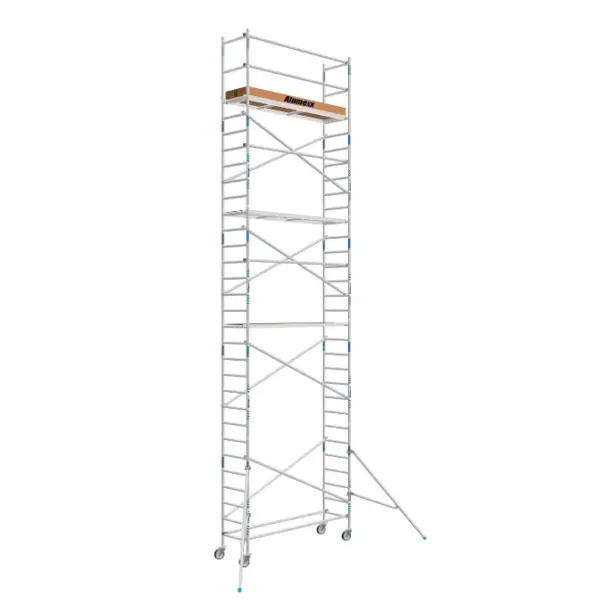 ASC aluminium rolsteiger smal (75 x 250) werkhoogte 10 meter VCA