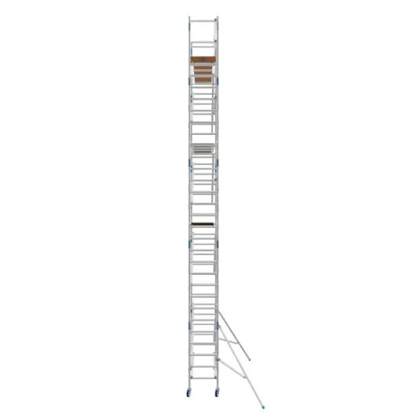 ASC aluminium rolsteiger smal (75 x 250) werkhoogte 10 meter VCA - Afbeelding 3