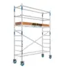 ASC aluminium rolsteiger smal (75 x 250) werkhoogte 4 meter VCA
