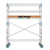 ASC aluminium rolsteiger smal (75 x 250) werkhoogte 4 meter VCA - Afbeelding 2