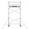 ASC aluminium rolsteiger smal (75 x 250) werkhoogte 6 meter VCA - Afbeelding 2