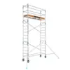 ASC aluminium rolsteiger smal (75 x 305) werkhoogte 6 meter VCA