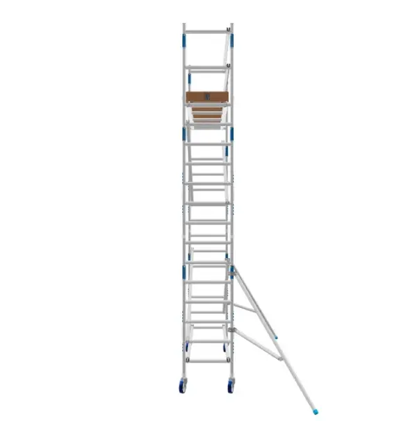 ASC aluminium rolsteiger smal (75 x 250) werkhoogte 6 meter VCA - Afbeelding 3