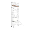 ASC aluminium rolsteiger smal (75 x 305) werkhoogte 8 meter VCA