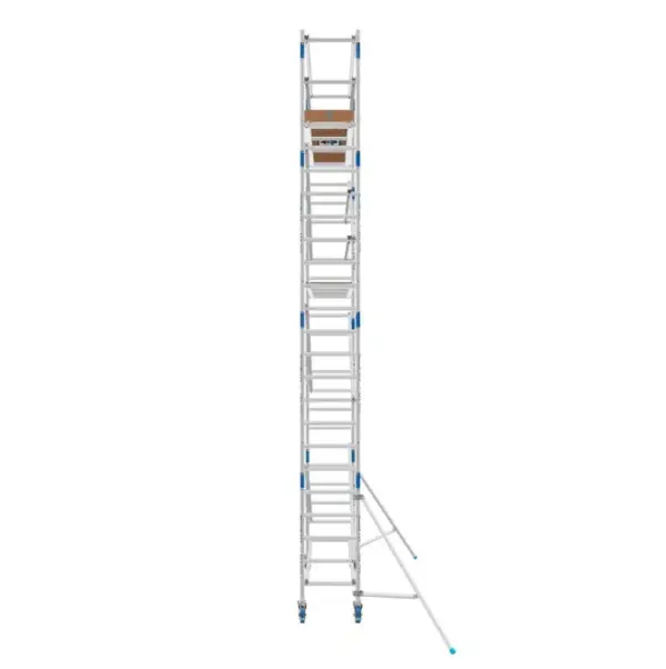 ASC aluminium rolsteiger smal (75 x 250) werkhoogte 8 meter VCA - Afbeelding 3