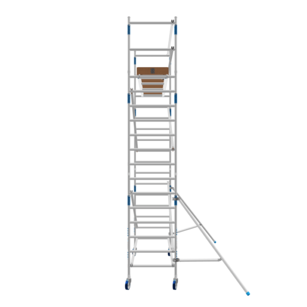 ASC aluminium rolsteiger smal (75 x 305) werkhoogte 6 meter VCA - Afbeelding 3