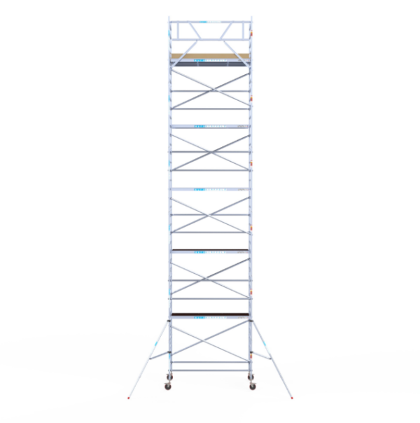 Euroscaffold Rolsteiger Basis 135x250x12,2 m. Werkhoogte - Afbeelding 2