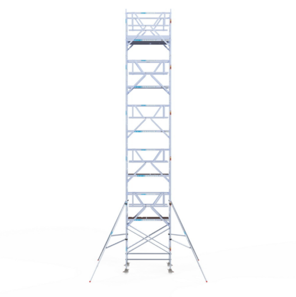Euroscaffold Rolsteiger Original 135x190x12,2 m. Werkhoogte - Afbeelding 2