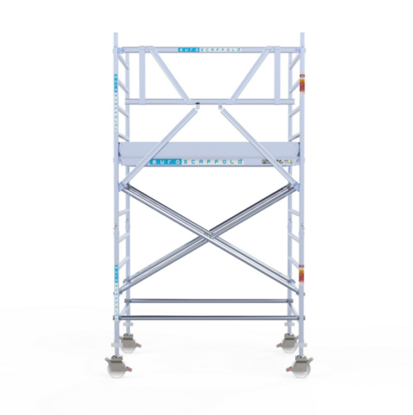 Euroscaffold Rolsteiger Original 135x190x4,2 m. Werkhoogte - Afbeelding 2