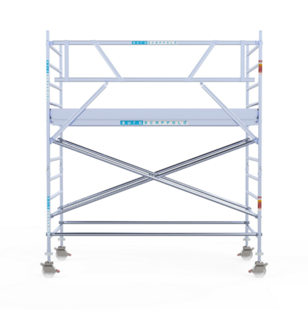 Euroscaffold Rolsteiger Original 135x305x4,2 m. Werkhoogte - Afbeelding 2