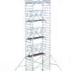 Euroscaffold Rolsteiger 135x250x10,2 m. Werkhoogte EN1004 norm