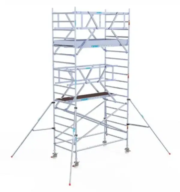 Euroscaffold Rolsteiger 135x250x6,2 m. Werkhoogte EN1004 norm