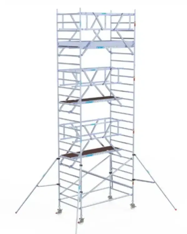 Euroscaffold Rolsteiger 135x250x8,2 m. Werkhoogte EN1004 norm