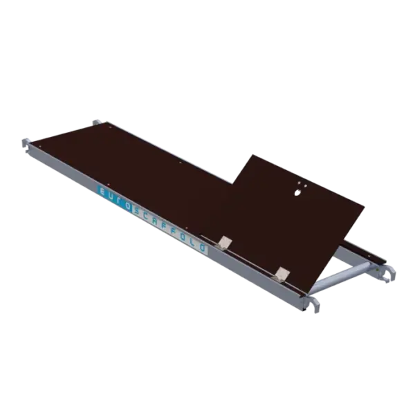 Euroscaffold Platform 250 met Luik Hout - Afbeelding 2