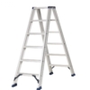 Das 2 x 6  Dubbele trap type Hercules (extra zware kwaliteit) 2x6 treden - geleverd met verplichte klapbeugel